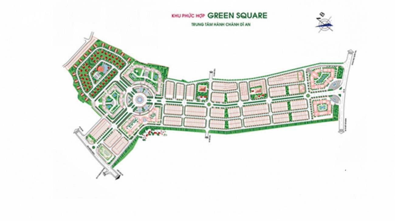 MB quy hoạc Căn hộ Green squaer Dĩ An